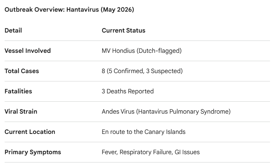 Hantavirus Infections Cruise Ship: 2026 Outbreak Investigation